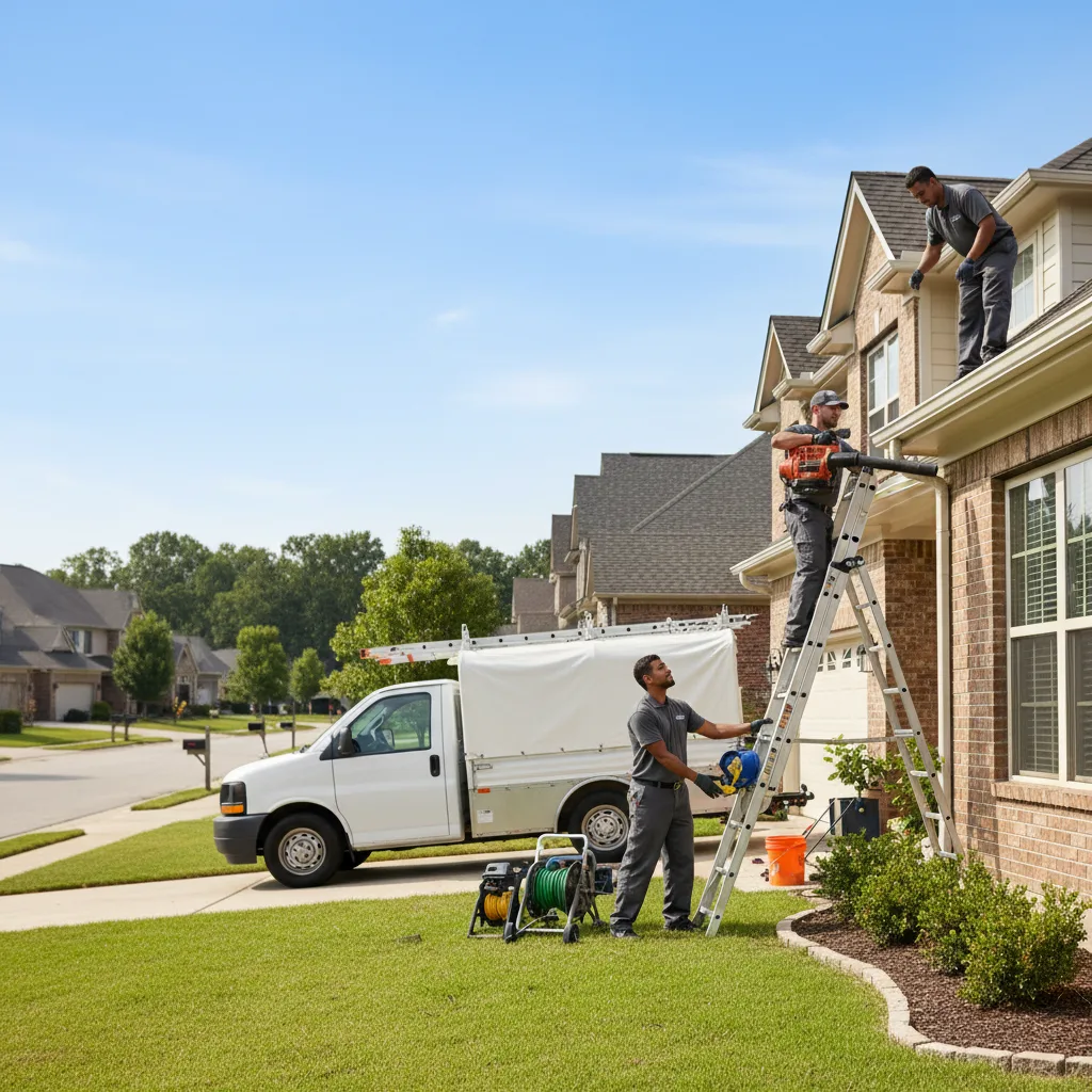 Home Gutter Service in Quinlan, TX near me